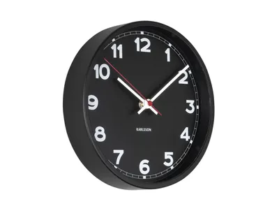 Obrázok produktu pre Nástenné hodiny New Classic Karlsson KA5846, čierna 20cm