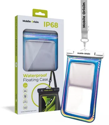Zdjęcie produktu dla Mobile Origin Waterproof Floating Case 6,8- Glitter/White