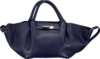 Produktbild von Hausfelder Manufaktur Handtasche Dollaro Blau onesize
