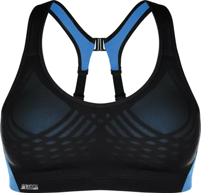Produktbild von Shock Absorber Sport-BH bra bustier aktiv FLY Sport schwarz-meeresblau 70 E