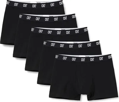 Produktbild von CR7 Herren Boxershorts in 5er Pack -  8106 2900 Schwarz , Farbe:Schwarz, Textil:L