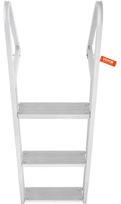 Image de Escalier de bord Leunladder - 3 marches - Capacité de charge de 159 kg - Aluminium