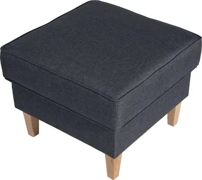 Produktbild von Max Winzer Hocker Lorris - Flachgewebe denim - Maße: 53 x 53 x 45 cm