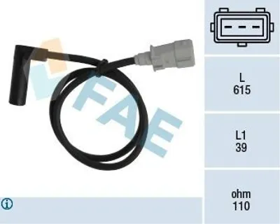 Produktbild von FAE Zündimpulsgeber Kurbelwellensensor 79153 für FIAT Scudo Kastenwagen (220)