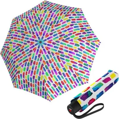Zdjęcie produktu dla Knirps Knirps A.050 medium manual create crystal - elegancki parasol składany