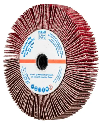 Produktbild von PFERD 44782804, Fächerschleifer, Edelstahl, 12200 RPM, Rund, 12,5 cm, 20 mm