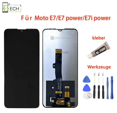Produktbild von Für Motorola E7 / E7 power / E7i power LCD Display Bildschirm Touchscreen +We...