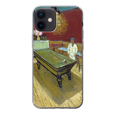 Produktbild von MuchoWow® Handyhülle Schutzhülle Hülle für iPhone 12 Das Nachtcafé - Vincent van Gogh Silikon Softcase Handy Hülle - Schutzhülle