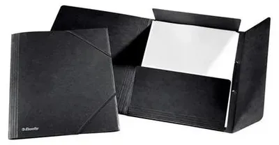 Image de Esselte 623402, A4, Carton, Noir, 350 flles, 80 g/m²