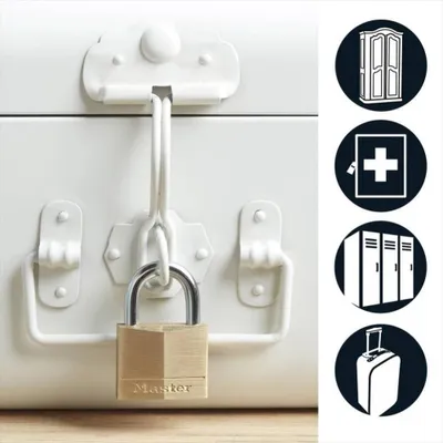 Image de Cadenas à clé MASTER LOCK laiton, l.40 mm