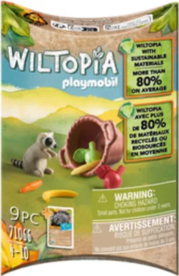 Produktbild von PLAYMOBIL Wiltopia 71066 Wiltopia - Waschbär