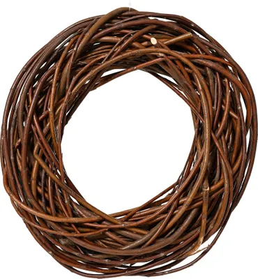 Produktbild von Kranzrohling aus Weide, Natur, 40 cm – zum Basteln und Dekorieren von DIY Kränzen