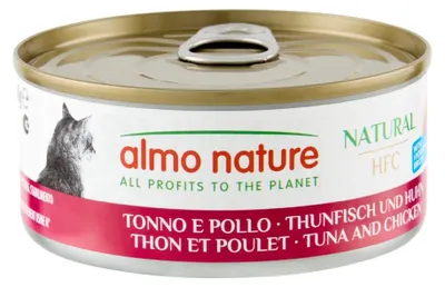 Produktbild von Almo Nature 8001154001181, Adult, Huhn, Thunfisch, 150 g