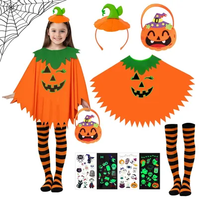 Image de Costume d'Halloween pour enfants, avec cape et bandeau