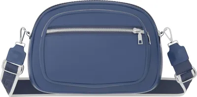 Produktbild von Damen Umhängetasche Vegan Kompakt Crossbody Praktisch 30631 Blue