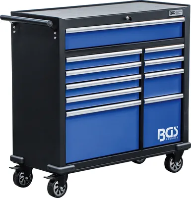 Produktbild von BGS Werkstattwagen XXL 10 Schubladen leer - 4206