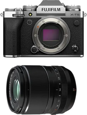 Immagine prodotto di FUJIFILM X-T5 Argento + 23mm f/1.4 WR