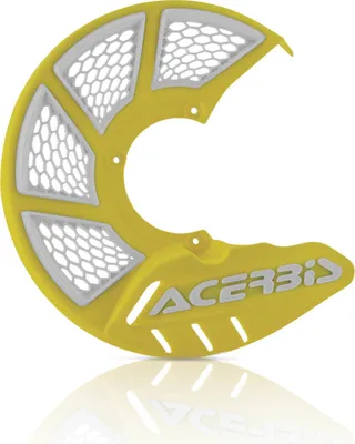 Image de Acerbis X-Brake 2.0 Cache pare-brise couleur : blanc/jaune