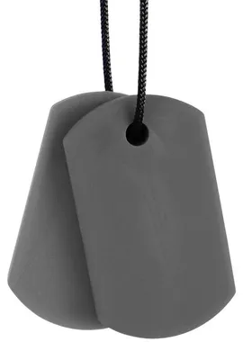 Immagine prodotto di Ark Therapeutics Collana da masticare, grigio scuro, XXT - Giocattolo sensoriale