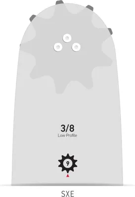 Zdjęcie produktu dla Szyna prowadząca Oregon AdvanceCut 40 cm 3/8" 1,3 mm 91