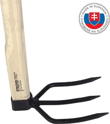 Produktbild von Gartenhacke aus Holz und Stahl, 120 cm Länge, Modell Motyka ProTrend 3-Rohá