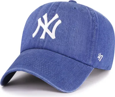 Produktbild von '47 Brand MLB Clean Up Strapback Cap New York Yankees denim