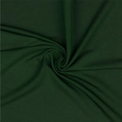 Modalstoff Modal Sweat Sweatstoff Oeko-Tex 0,5m Stoff elastisch Sweatstoff dunkelgruen