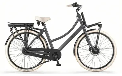 Productafbeelding van Tomos EB 16 - Elektrische Fiets - 28 inch - 250W motor - Actieradius tot 140 km - 7 versnellingen - Hydraulische schijfremmen - Antraciet Mat
