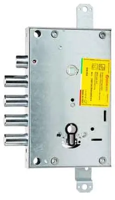Immagine prodotto di SERRATURA PER PORTE BLINDATE CILINDRO EUROPEO '1651' SECUREMME E64 - Interasse pistoni 28 mm