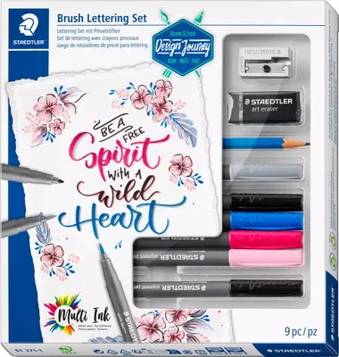 Image de STAEDTLER "Design Journey" Brush Lettering Set 9-teilig retail