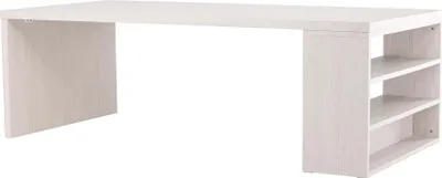 Immagine prodotto di FURNLUX Tavolo da pranzo Mika Beige 110cm / Hauptfarbe: Beige / Dimensioni: 110 x 230 x 75 cm
