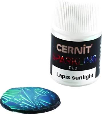 Zdjęcie produktu dla Cernit Sparkling Colored Powder Glinka polimerowa Duo Lapis Sunlight 2 g