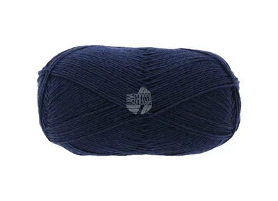 Produktbild von Lana Grossa - Meilenweit 100g Merino Extrafine uni 2407 nachtblau