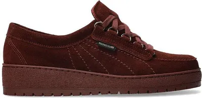 Zdjęcie produktu dla Sznurowane buty damskie Mephisto w kolorze czerwonym, rozmiar 40