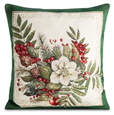 Zdjęcie produktu dla Eurofirany 482420, Wielobarwny, Poliester, Bawełna, 85% Poliester, 15% Bawełna, Wzór, 450 g/m², 45 x 45 cm