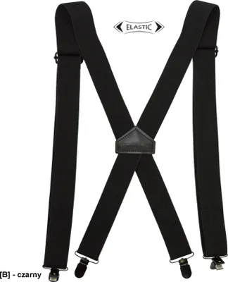 Zdjęcie produktu dla BRACES - elastyczne szelki polipropylenu, idealne dla spodni roboczych, długość 120 cm, szerokość 3,5 cm.