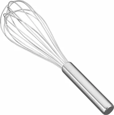 Produktbild von Schneebesen Edelstahl, rostfrei, mit Rohrgriff, Länge: 250 mm