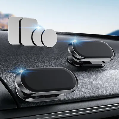 Produktbild von Magnet Handyhalterung fürs Auto,Handyhalterung Magnet,Handy Halterung Auto Magnethalter[2 Stücke],KFZ Handy Halterung 360° Grad Drehung Verstellbare
