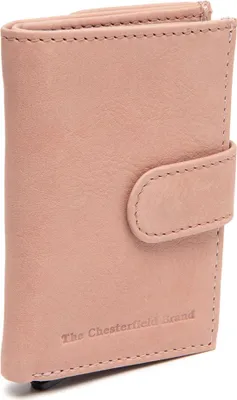 Produktbild von The Chesterfield Brand Leder Kartenetui Torola Card Holder Vintage Rose lachsfarben