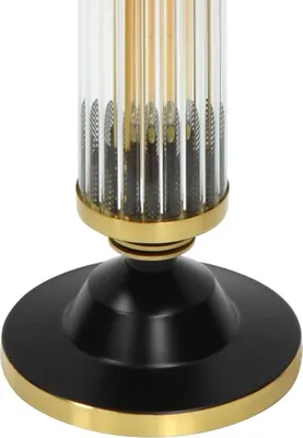 Obrázek produktu pro stojací lampa Casa Padrino černá / mosaz - kvalita