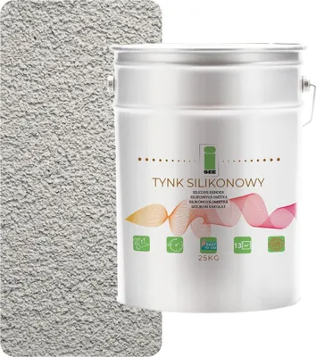 Produktbild von Außenfassadenputz aus Silikon, warmgrau, 1,5 mm, Premium, 25 kg