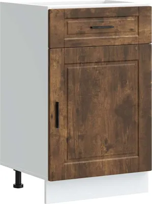 Produktbild von Küchenunterschrank Porto Räuchereiche Holzwerkstoff