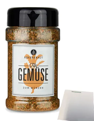 Produktbild von Ankerkraut Für Gemüse zum Würzen (200g Streuer) + usy Block
