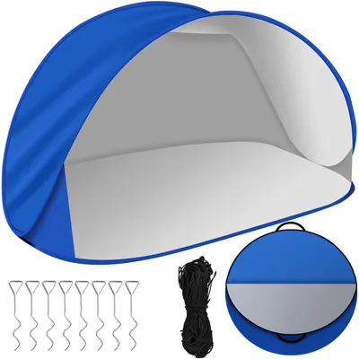 Obrázok produktu pre Strandmuschel Vhadací Stan Pop Up 220X120 Kempingový Stan Automatický Vetrný Štít 1947