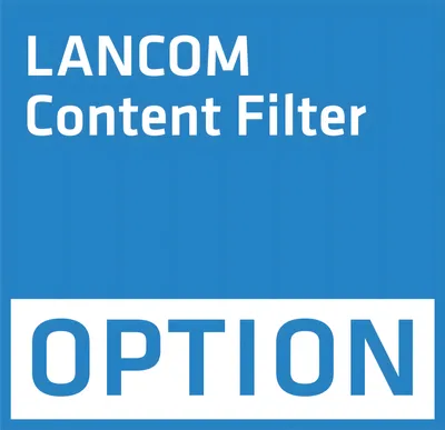 Produktbild von Lizenz / LANCOM Content Filter +10 Option 3-Years / Content Filter / Erweiterung +10 User / 3 Jahre / ab LCOS8.0