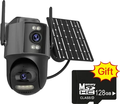 Obrázek produktu pro Solární kamera, rozlišení 4 MP, inteligentní sledování pohybu, upgrade
