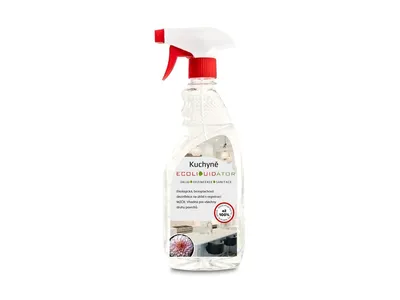 Obrázek produktu pro ECOLIQUIDÁTOR kuchyně, čisticí a dezinfekční prostředek, pink blossom, sprej 500 ml