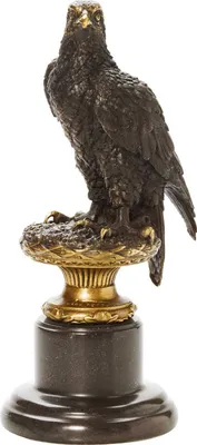 Produktbild von Bronze Adler Skulptur Figur Bronzeskulptur nach Archibald Thorburn 1860-1935