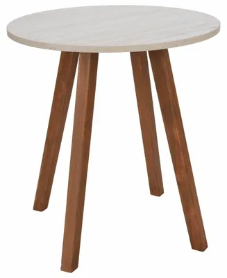 Produktbild von HOWHOMELY | Couchtisch - Sofatisch - beige - 40x43 cm - Kaffeetisch - Marmoroptik - Praktisch