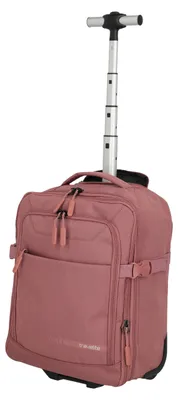 Productafbeelding van Travelite KICK OFF rugtas met trolleyfunctie, kleur: roze